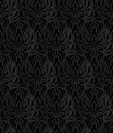 Damask seamless pattern