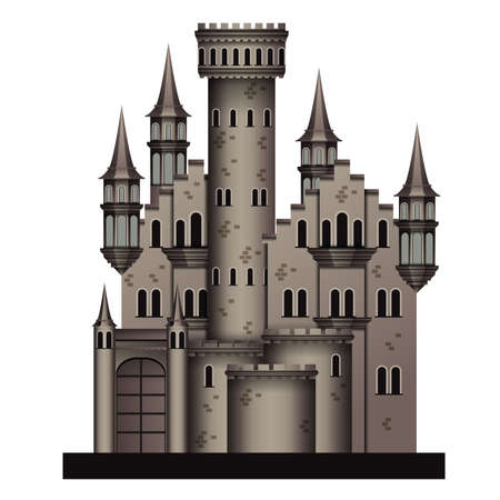 Medieval castleのイラスト素材