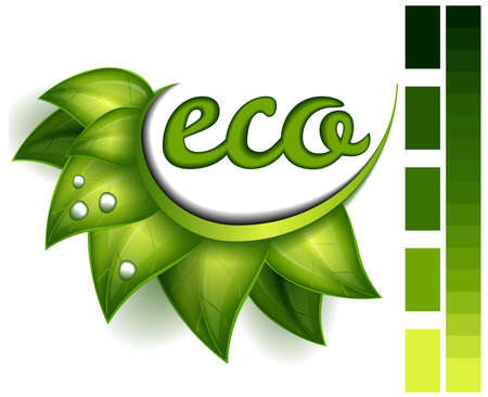 Ecological symbolのイラスト素材