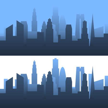 Generic cityscapeのイラスト素材