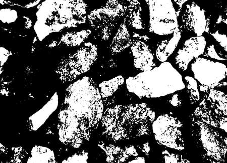 Gravel vector textureのイラスト素材