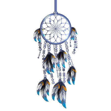 Dreamcatcher isolatedのイラスト素材