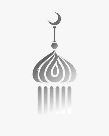 Stylized minaret symbol or iconのイラスト素材