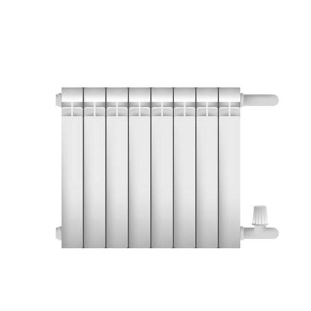 Metal cast radiator for indoor steam heatingのイラスト素材