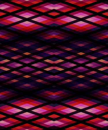 Abstract seamless pink lines pattern