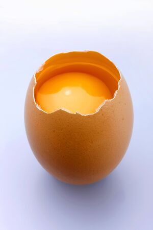 raw egg open