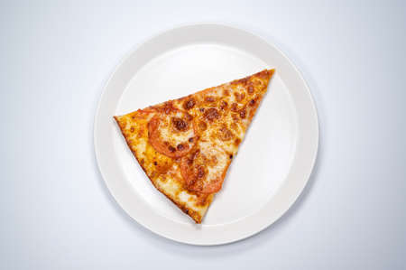 Thinly sliced pepperoni is a popular pizzaの写真素材