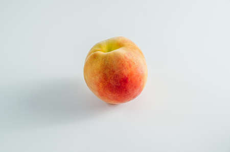 Summer fruit, Fresh organic peachesの写真素材
