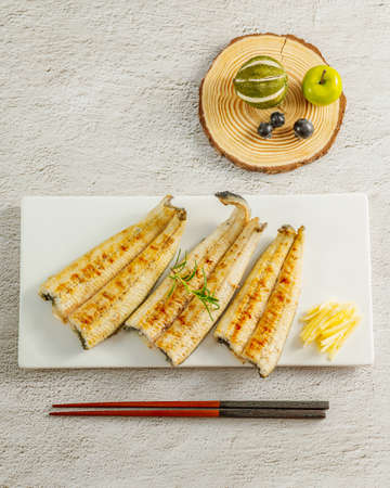 grilled freshwater eel korean food