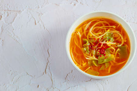 Korean food soybean sprout soup, 'Kongnamul guk'