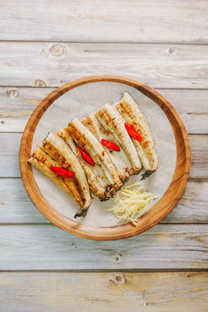 jangeogui, Cleaned eel are seasoned with salt, soy sauce, gochujang, and others to taste, and then grilled. Eel is rich in vitamins A, B, and C, which fight aging and keep the skin healthy and youthful.の写真素材