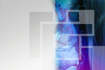 Abstract blue and white background with copy space for your text or imageの写真素材