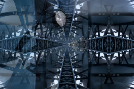 Futuristic abstract background