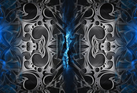 abstract fractal background a computer-generated 2D illustration, texture