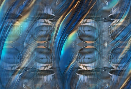 abstract fractal background a computer-generated 2D illustration, texture