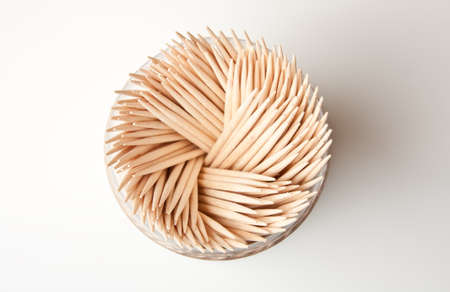 bunch of kitchen wooden toothpick hygiene clean foodの写真素材