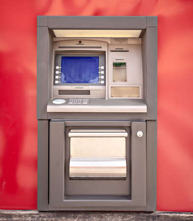 automate cach or money machineの写真素材