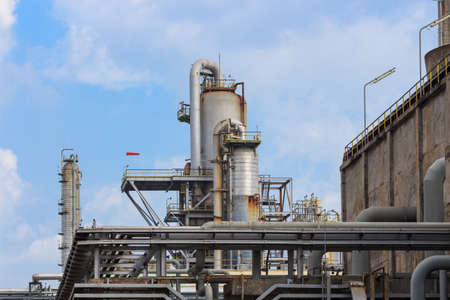 oil refinery factory