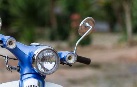 close up classic motorcycleの写真素材