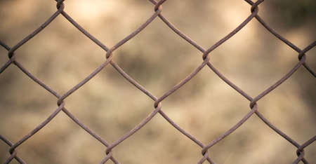 fence steel backgroundの写真素材