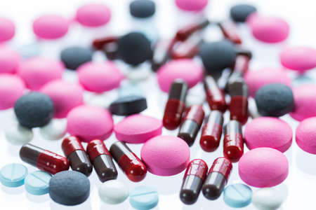 pharmaceutical madicine pills capsuleの写真素材
