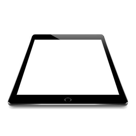 black tablet vector designのイラスト素材