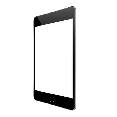 black tablet vector designのイラスト素材