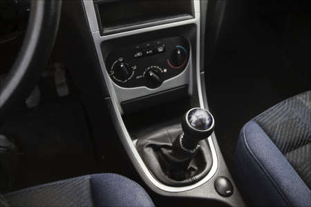 Car interior of european car