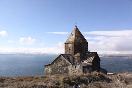 Armenia  Sevanavank monasteryの写真素材
