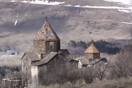 Armenia  The 9th century Armenian monastery of Sevanavankの写真素材