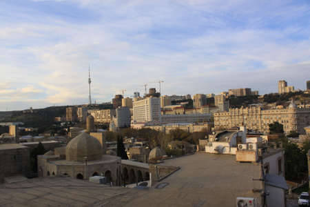 Azerbaijan  Baku, City veiwの写真素材