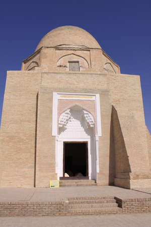 Uzbekistan Samarkand Rukhabad Mausoleumの写真素材