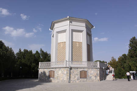 Uzbekistan  Samarkand  Ulugh Beg Observatoryの写真素材