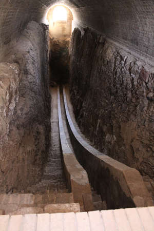 Uzbekistan  Samarkand  Ulugh Beg Observatoryの写真素材