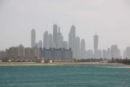 Uniated Arab Emirates  Dubai  City buildingsの写真素材