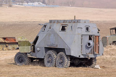 Belarus  Minsk  Stalin line museum APCのeditorial素材