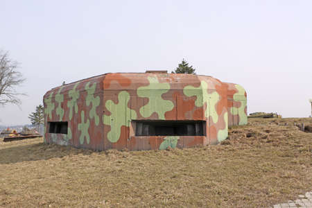 Belarus  Minsk  Stalin line museumのeditorial素材