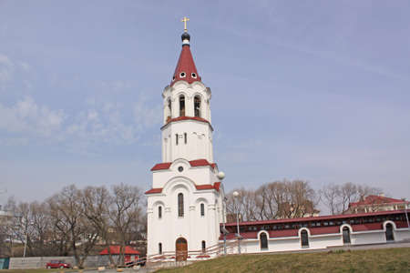 Belarus  Minsk  Ortodox churchの写真素材