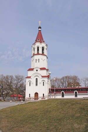Belarus  Minsk  Ortodox churchの写真素材