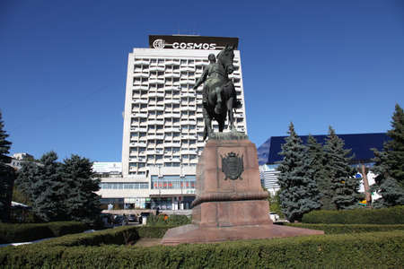 Monument of Kotovsky in Kishinevのeditorial素材