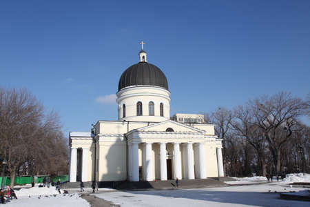 Nativity Cathedral in Kishinev ChiÈinÄu Moldovaのeditorial素材