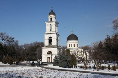 Nativity Cathedral in Kishinev ChiÈinÄu Moldovaのeditorial素材