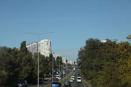 Moldova, Kishinev city view.のeditorial素材