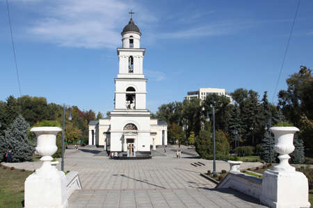 Nativity Cathedral in Kishinev ChiÈinÄu Moldovaのeditorial素材