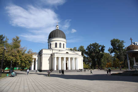 Nativity Cathedral in Kishinev ChiÈinÄu, Moldovaのeditorial素材