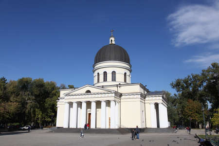 Nativity Cathedral in Kishinev ChiÈinÄu, Moldovaのeditorial素材