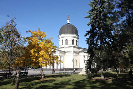 Nativity Cathedral in Kishinev ChiÈinÄu, Moldovaのeditorial素材