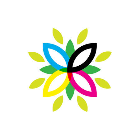 Floral elementのイラスト素材