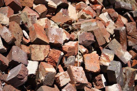 Pile of Bricksの写真素材