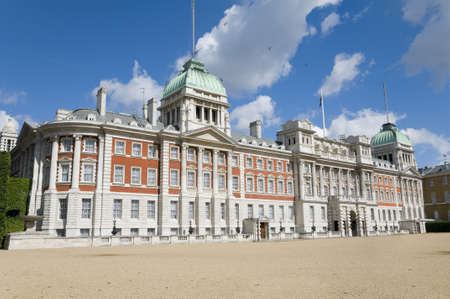 The Old Admiralty Building on Horse Guards Parade in London.の写真素材